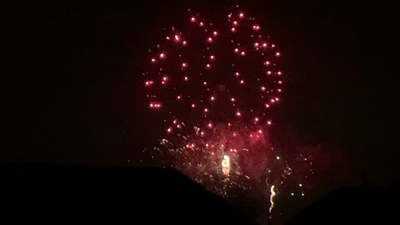 Bonfire Night in the English Village 