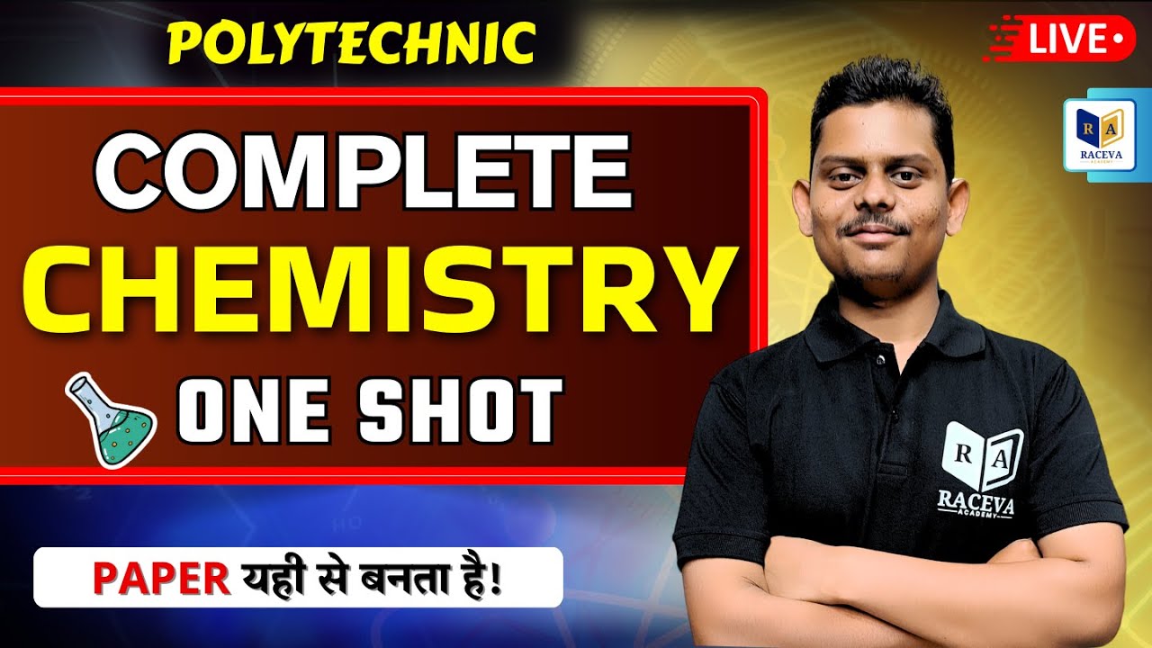 🪐 Polytecnic Science - Complete Chemistry in One Shot🔥| 1000+ Important Questions | #racevaacademy