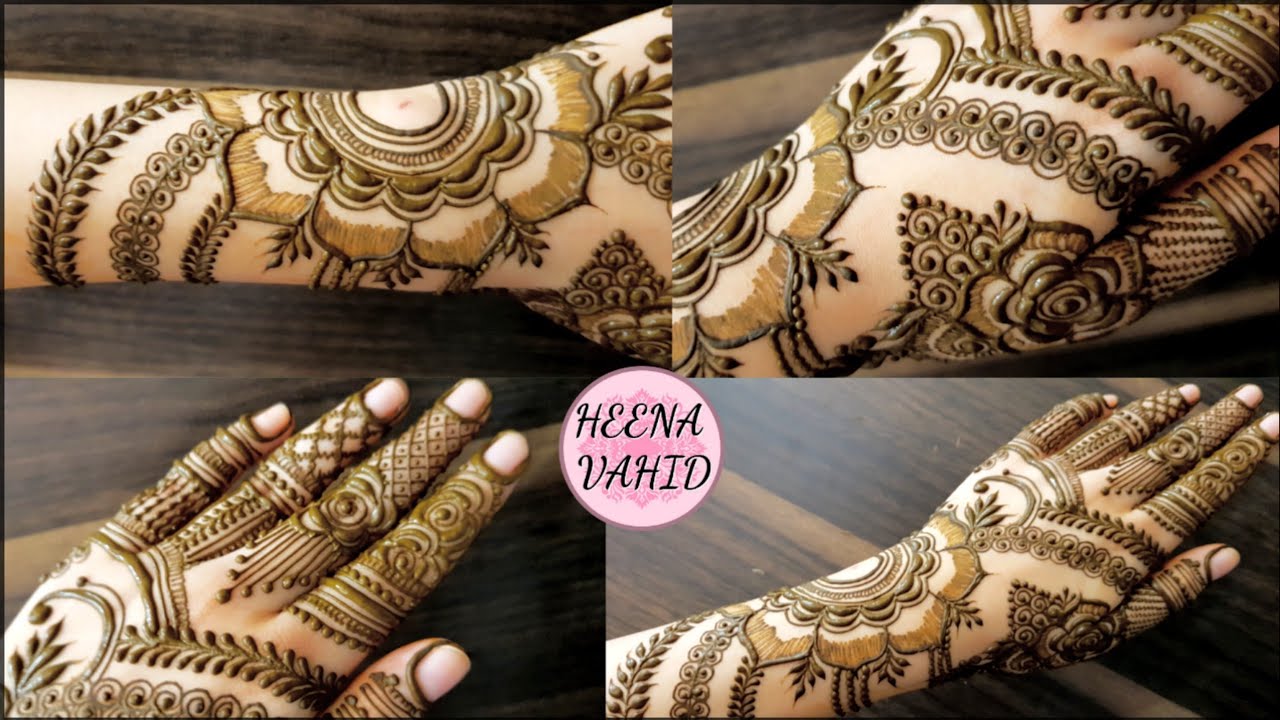 Diwali special henna design #4 | 2019 || heena vahid.
