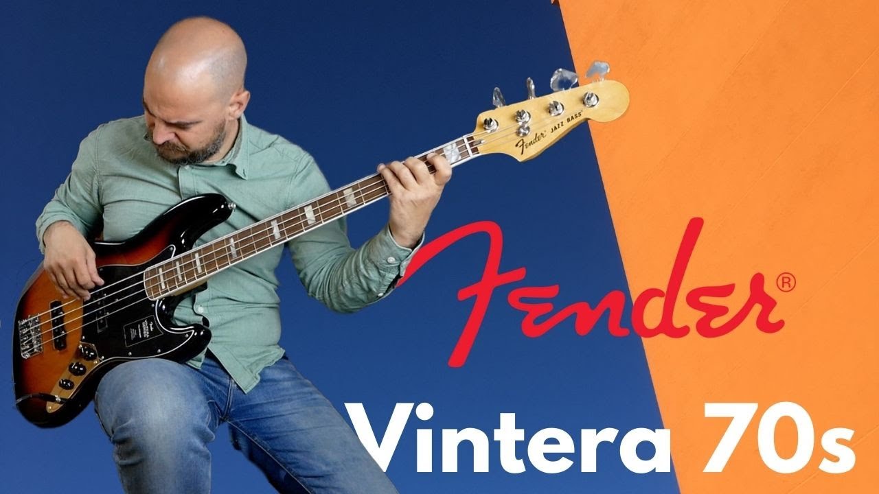 Fender Vintera 70s jazz bass. Review. (🇺🇸ENG🇬🇧 subs)