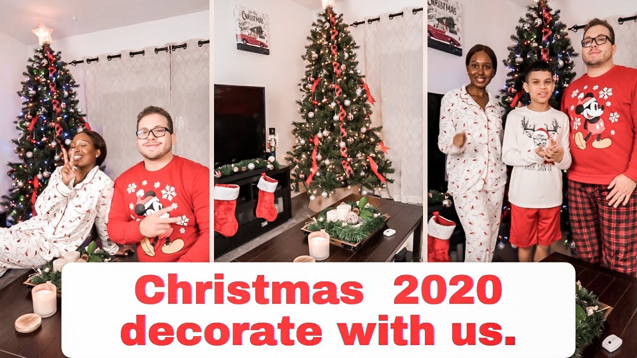 DECORATE OUR CHRISTMAS TREE 2020 WITH US & MEET OUR SON FOR THE FIRST TIME ||🇺🇸🇿🇦