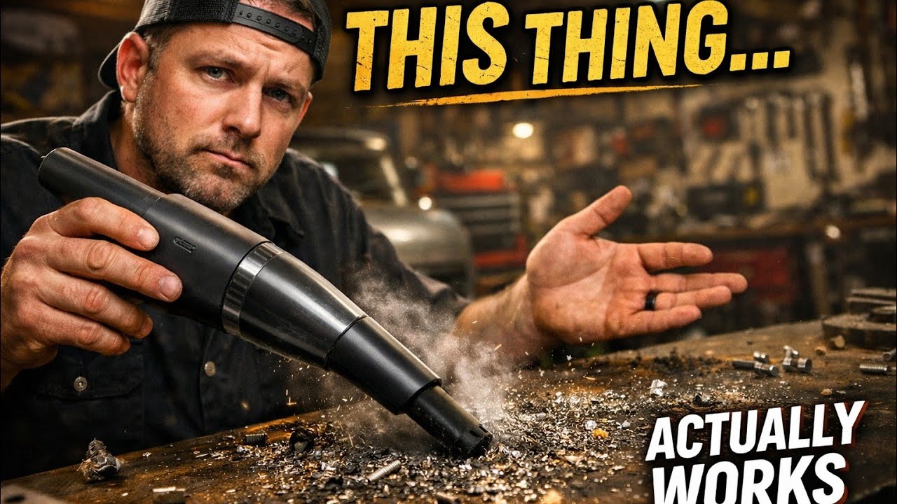 I Didn’t Expect Much… This Handheld Vacuum Earned a Spot in My Shop