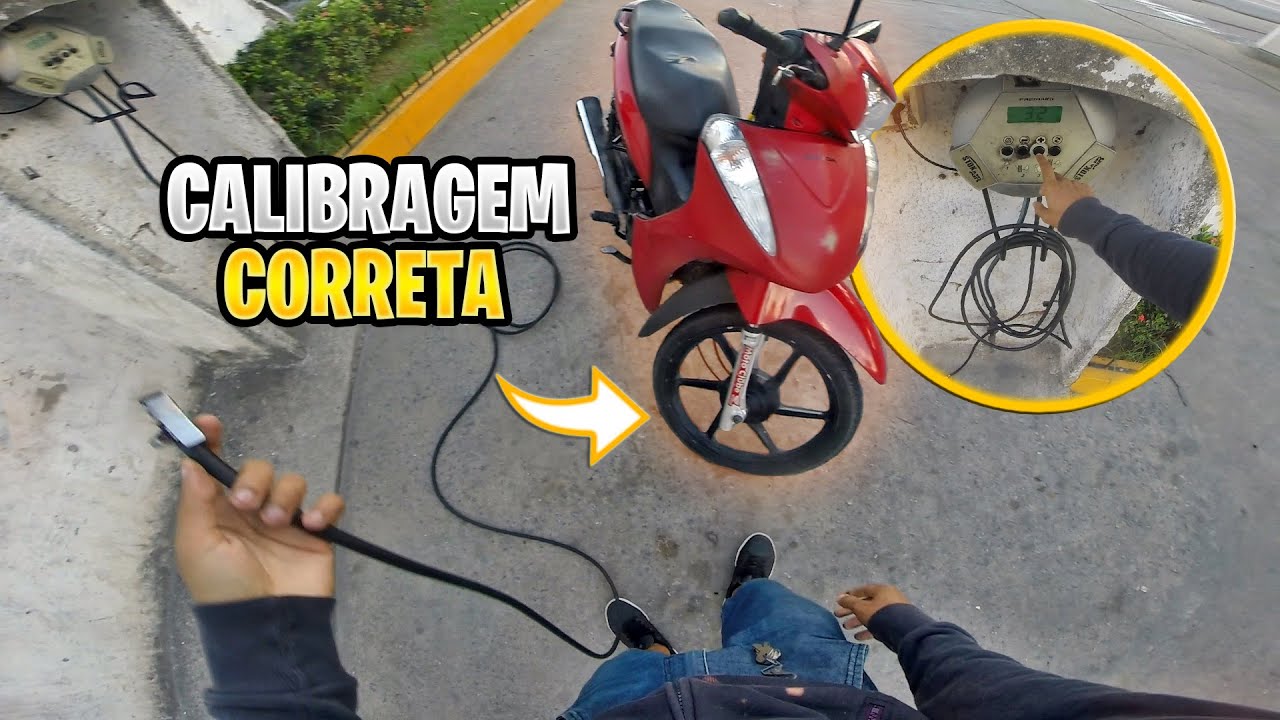 SAIBA QUAL A CALIBRAGEM CORRETA DOS PNEUS DA HONDA BIZ E QUANDO VOCÊ DEVE CALIBRAR