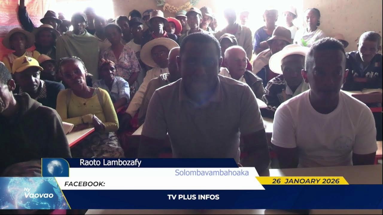 ÉDITION DE MIDI DU 26 JANVIER 2026 BY TV PLUS MADAGASCAR