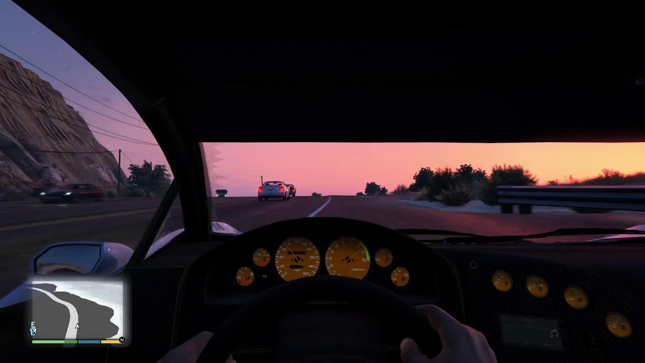 Racing  with fafari in GTA 5
