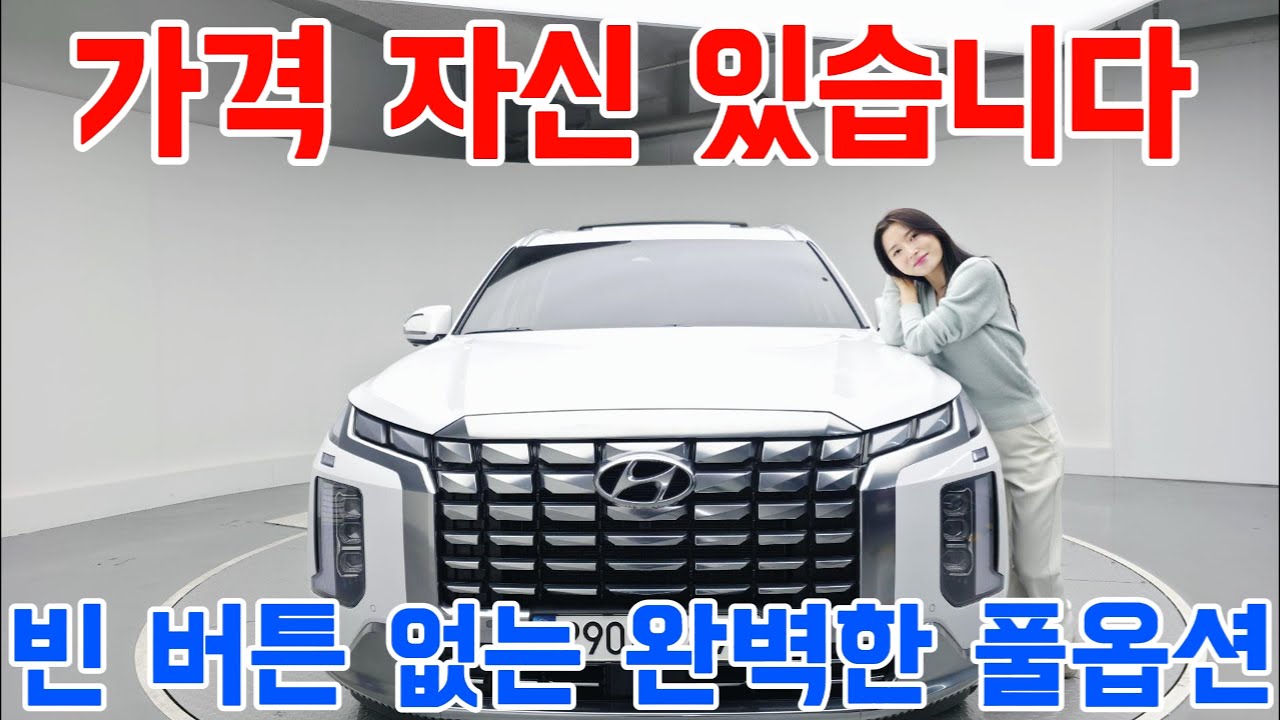 더 뉴 팰리세이드 캘리그래피, 가격 자신 있습니다! 전국 최저가 도전합니다