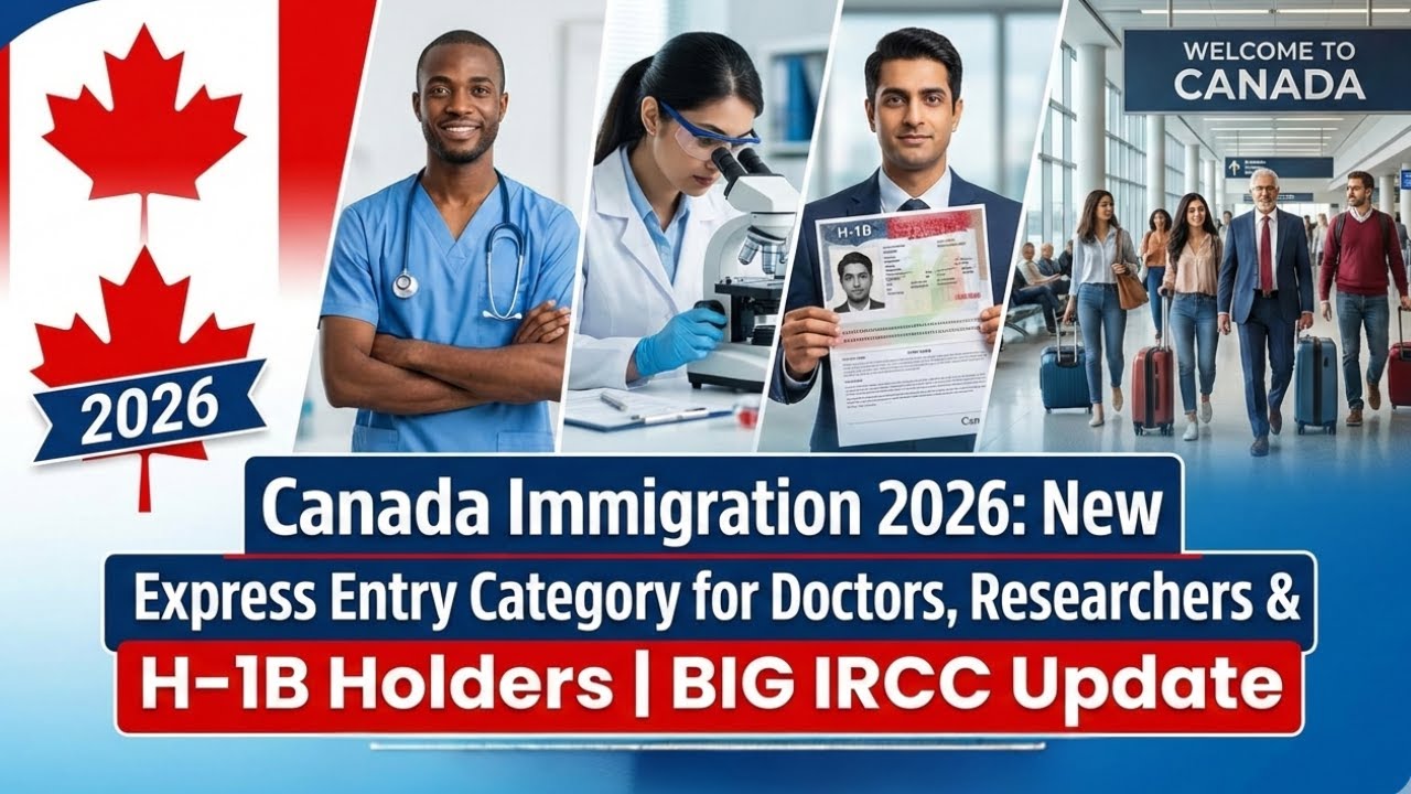 Before You Apply for Canada PR, Watch This! New IRCC Updates for Doctors, Students & H-1B Holders