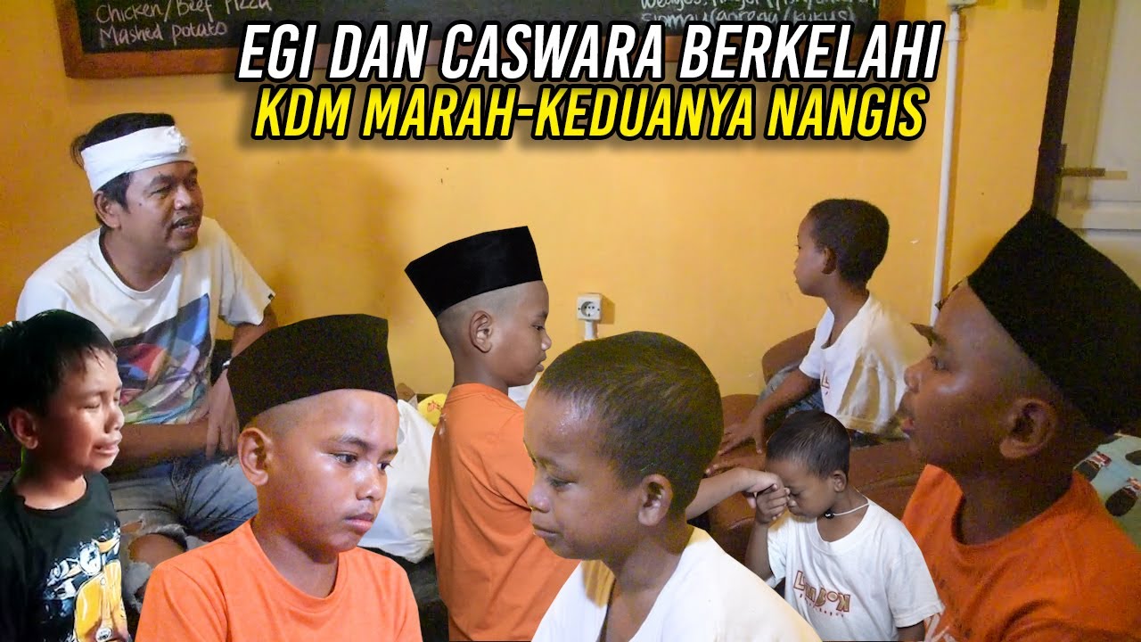 EGI DAN CASWARA B3RK3LAHI GARA2 UANG | KANG DEDI MARAH | KEDUANYA MENANGIS SEDIH