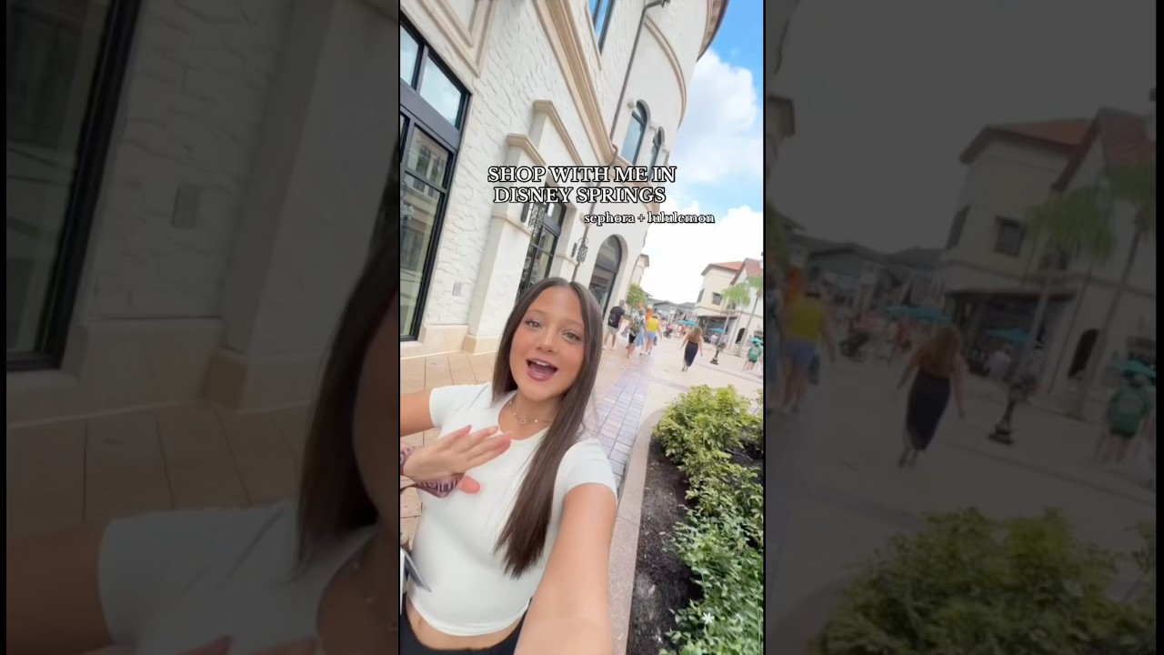 shop with me in disney springs🛍️✨ #shopwithme #disneysprings #shopping