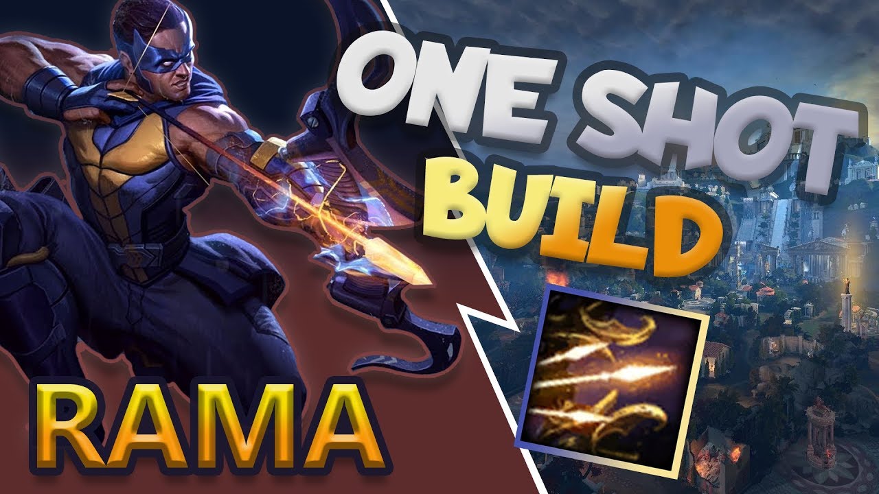 Rama: HIS ULTIMATE CAN LITERALLY ONE SHOT SOMEONE WITH THIS BUILD!- Smite