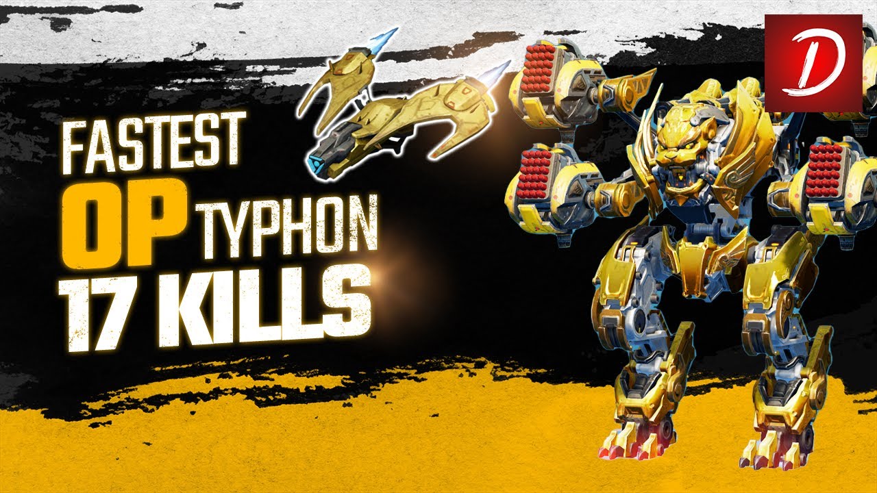 🔥 Fastest Typhon Jaw Kestrel : 17 Kills : War Robots WR