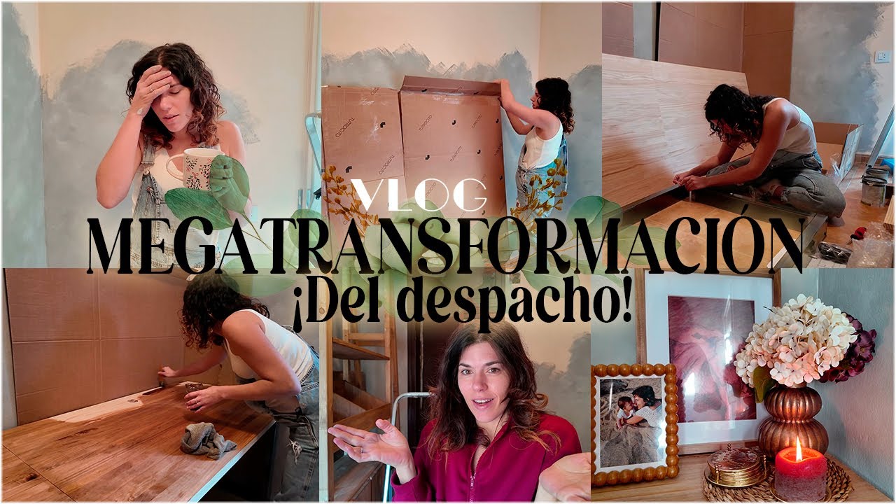 El CAMBIO BRUTAL del DESPACHO 🏠 ¡Adiós trastero... hola ESPACIO CON ENCANTO!✨ DIY + DECO| VLOG❤️