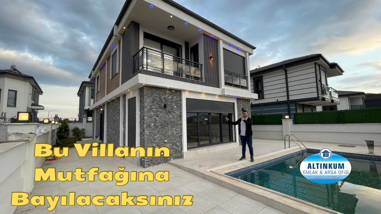 Didim’de 300 m2 Arsa İçerisinde 4+1 Ayrı Mutfak Villa Turu | Müstakil Havuzlu | #Didim #VillaTuru