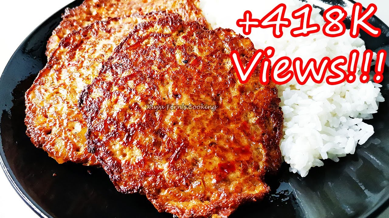 NATIKMAN NYO NA BA ANG GANITO KASARAP NA PAGKAKALUTO SA TORTANG GINILING? MAGUGULAT KA SA SARAP!!!