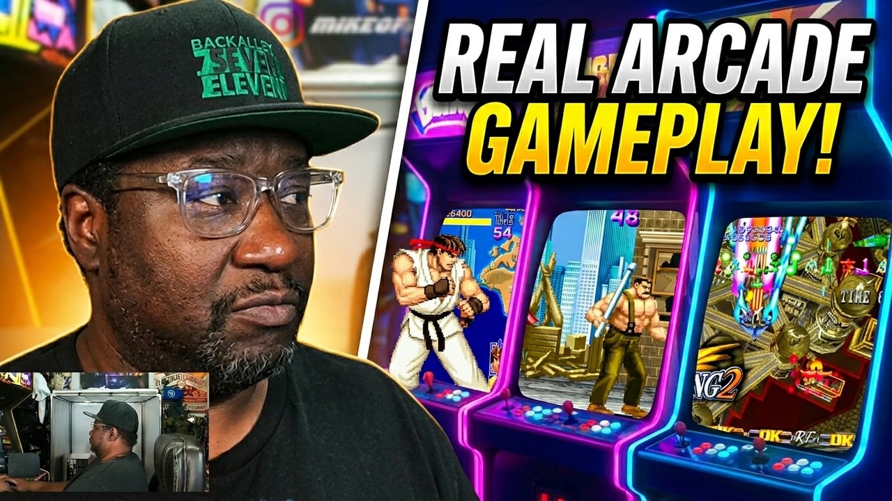 Taking A Look At The Iconic Arcade Part 2: ACTUAL GAMEPLAY FROM THE CABINET!