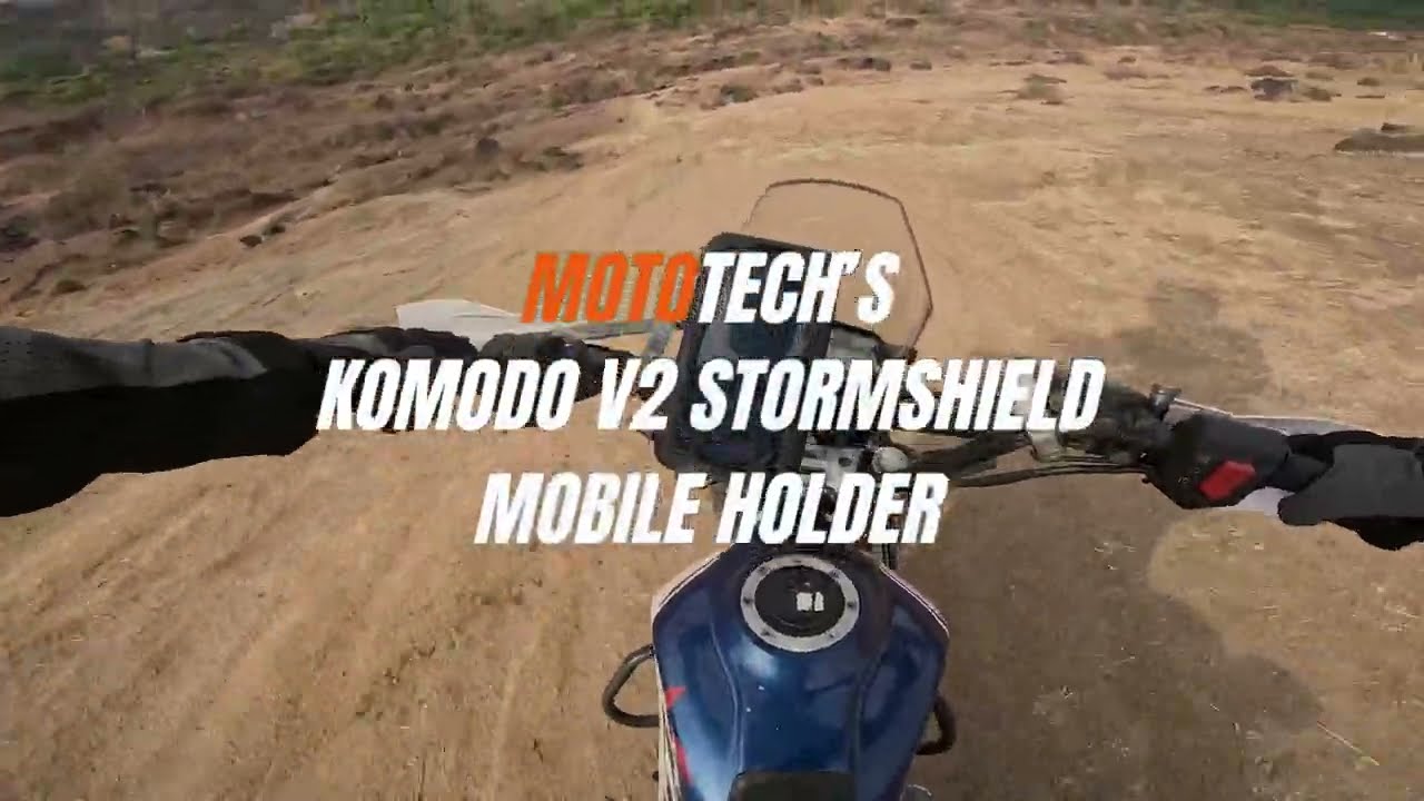 MOTOTECH Komodo v2 StormShield Mobile / GPS Holder with Bar Mount