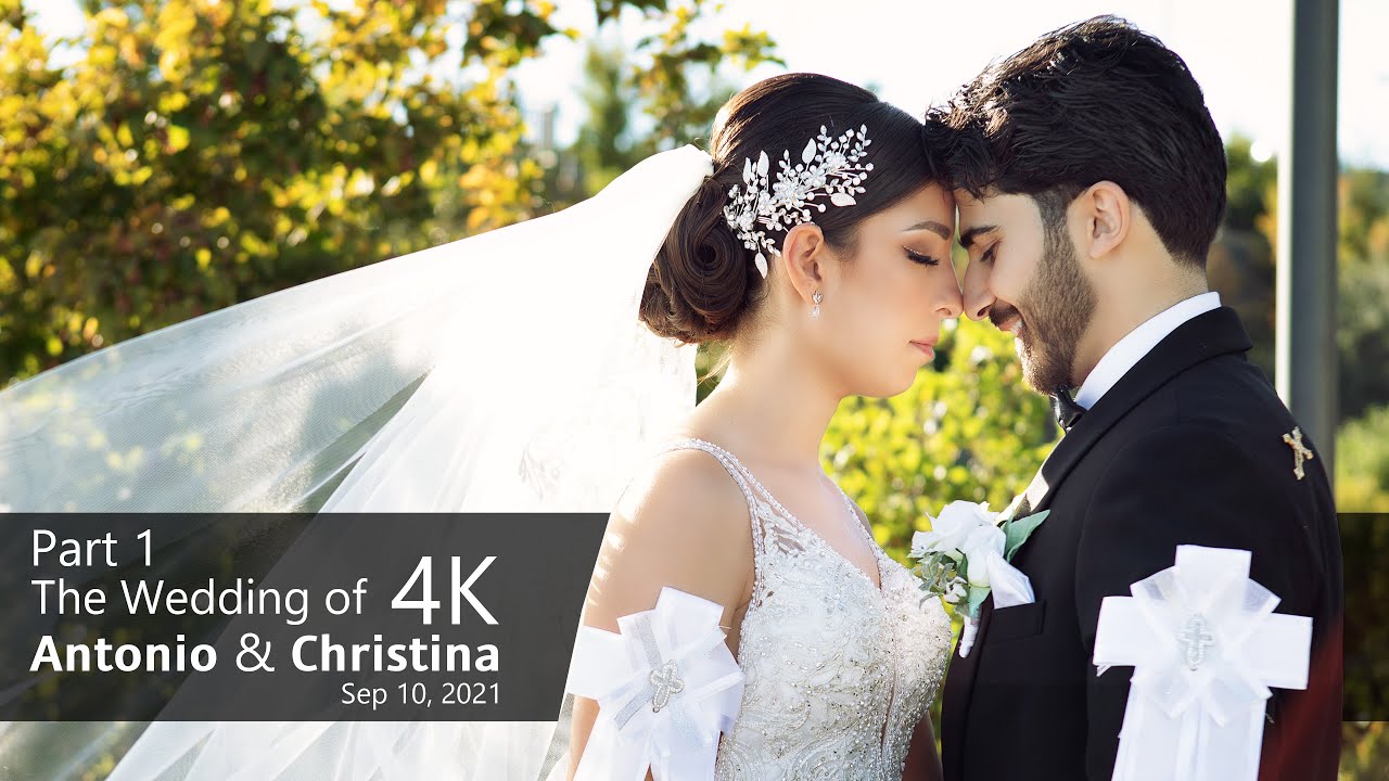 Wedding of 𝗔𝗻𝘁𝗼𝗻𝗶𝗼 & 𝗖𝗵𝗿𝗶𝘀𝘁𝗶𝗻𝗮 - Saskatoon - Part 1 - 4k