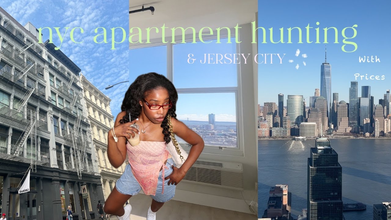 REALISTIC & UNREALISTIC NYC APARTMENT HUNTING - touring 6 studios with prices - NYC & Jersey City 🏙️