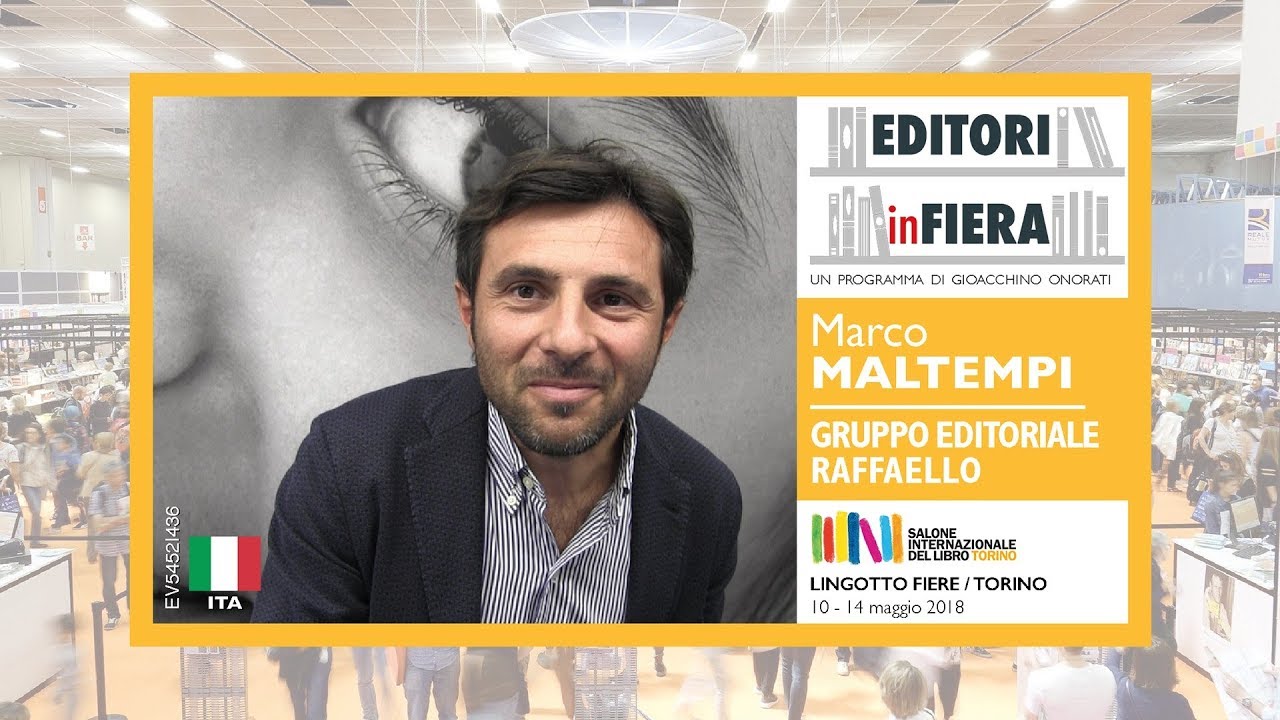 GRUPPO EDITORIALE RAFFAELLO. Marco MALTEMPI. Salone del Libro di Torino 2018.