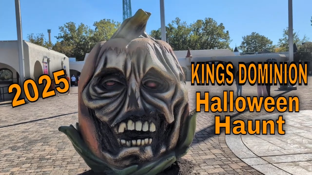 Facing our Fears at Halloween Haunt 2025 - Kings Dominion