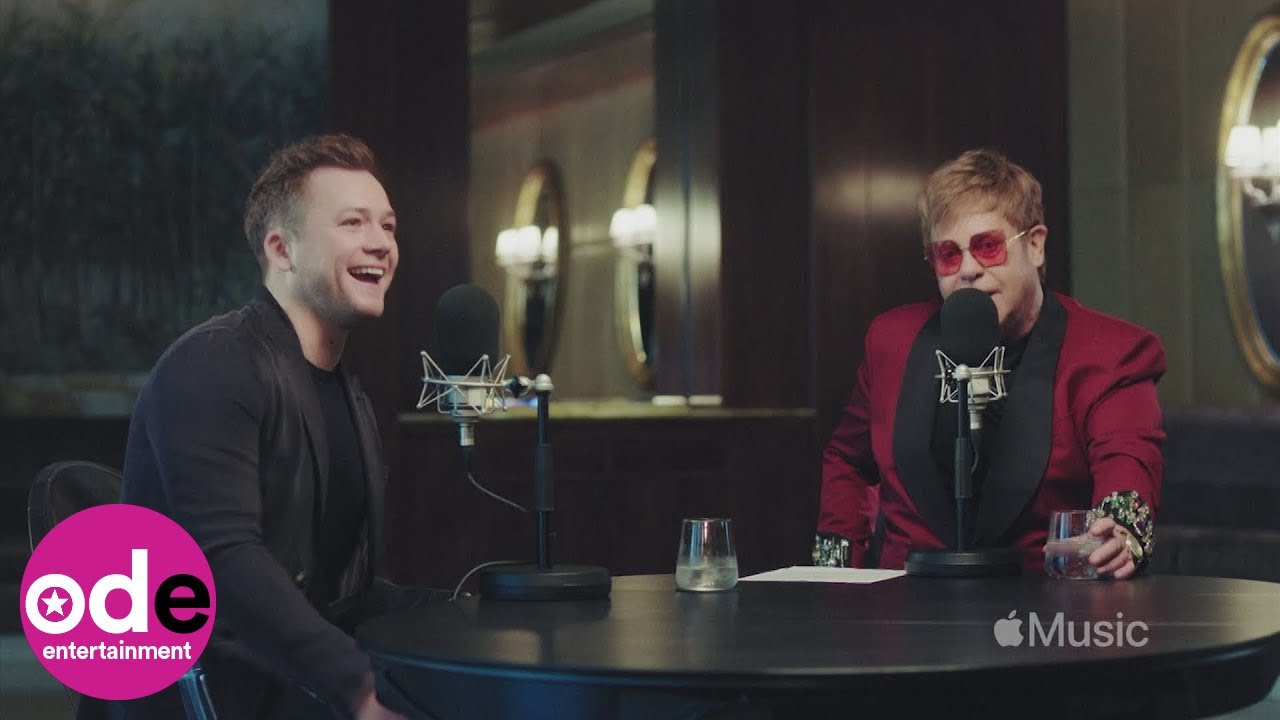 Taron Egerton tells Elton John how he prepared to play him in 'Rocketman'