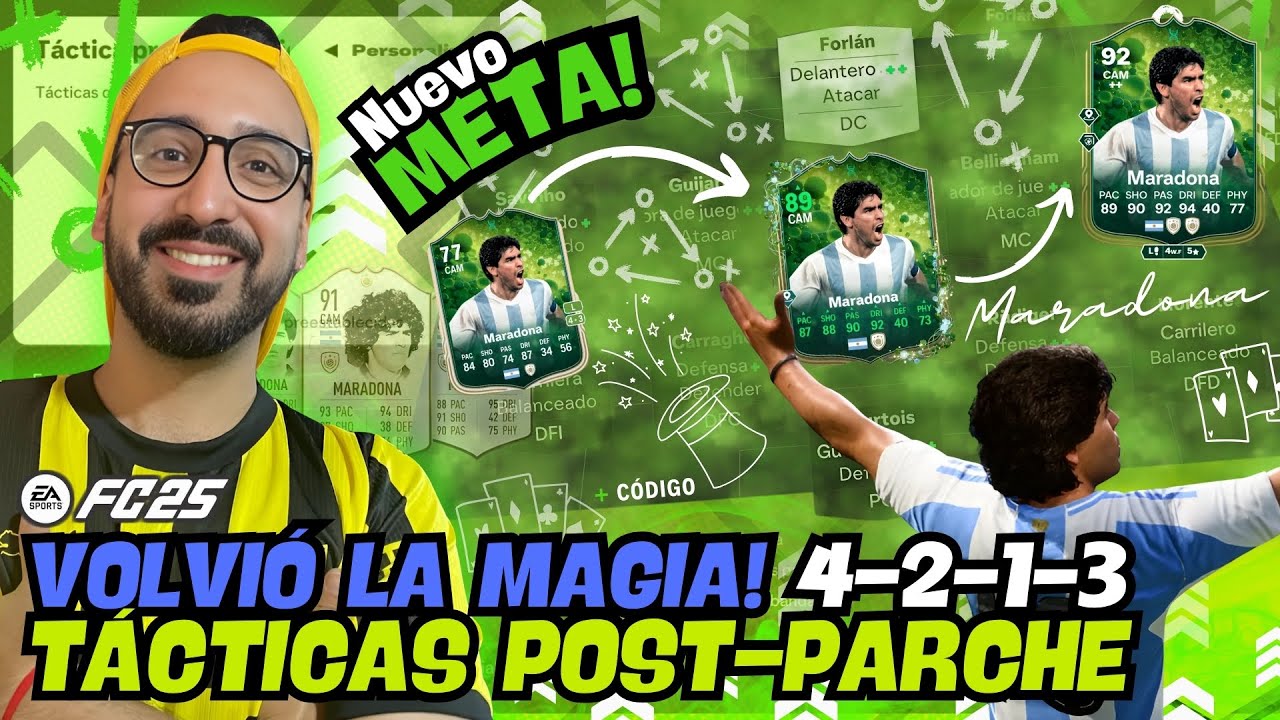 ✔️ NEW META TACTICS! 4-2-1-3 EA FC 25 | LA MEJOR FORMACION POST PARCHE