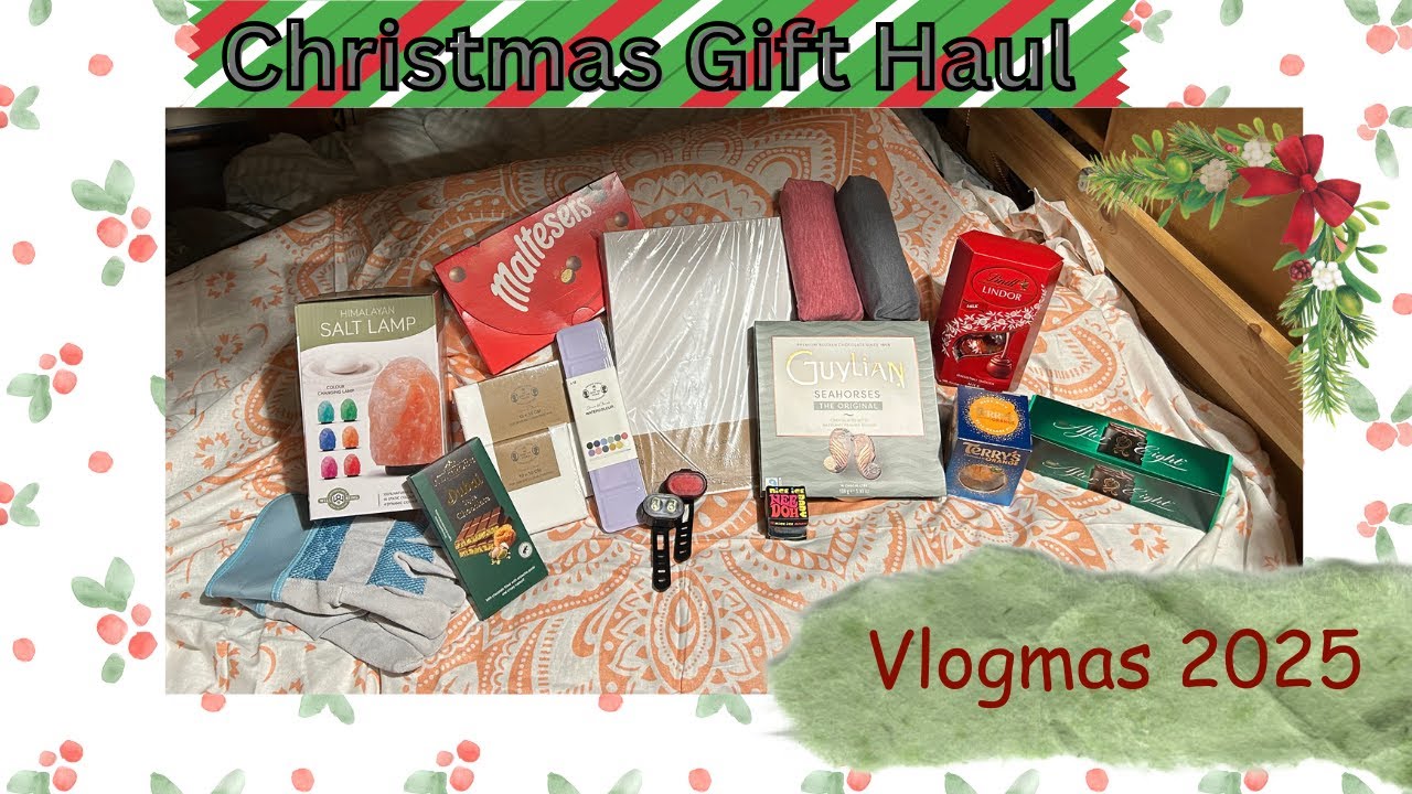Vlogmas 2025 | Christmas Gift Haul 