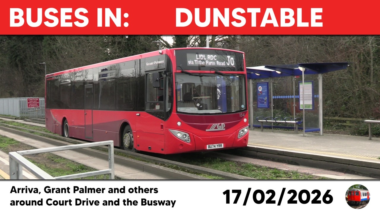 Buses in Dunstable 17/02/2026