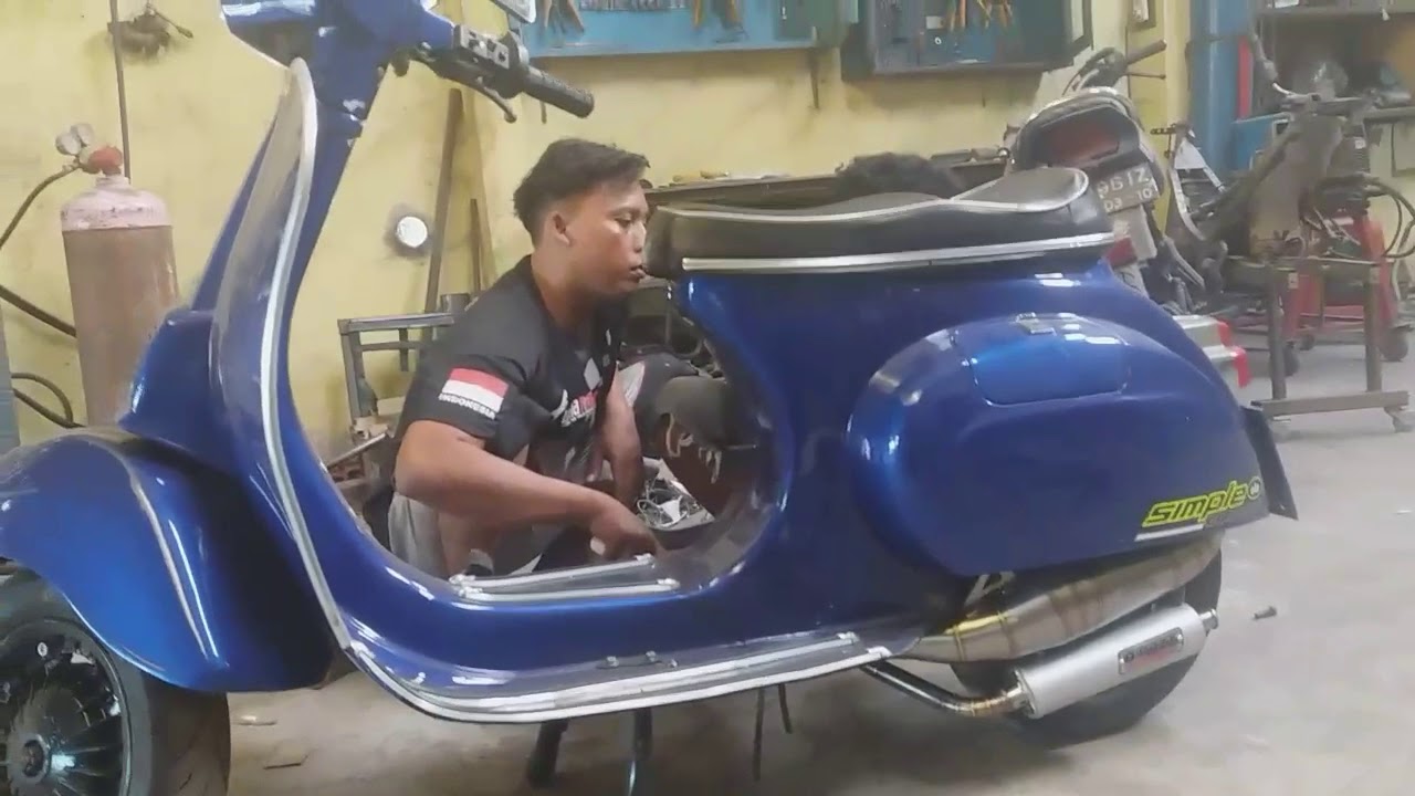 Vespa PTS || Simple Concept Ole || Bpazz