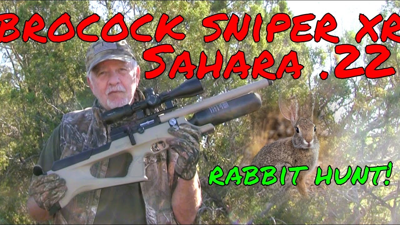The Brocock Sniper XR Sahara Air Rifle on the hunt!