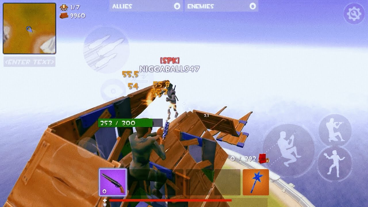 Intense 1v1 with spiky rr | Rocket Royale