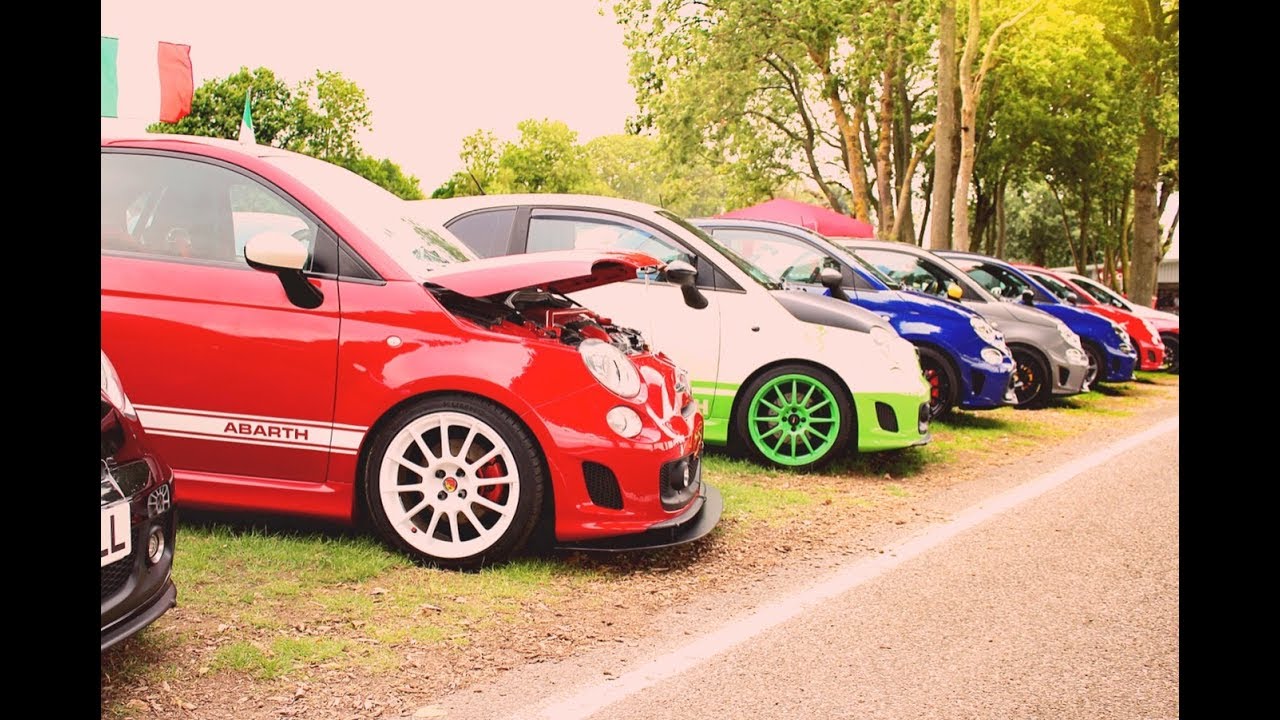 MODIFIED ABARTH'S AT FESTIVAL ITALIA!