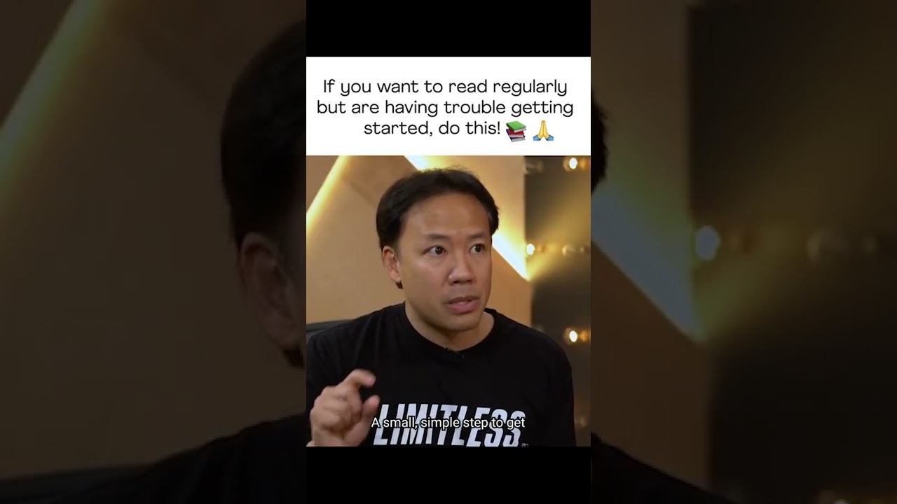 Read MORE Books with this Simple Tip | Jim Kwik