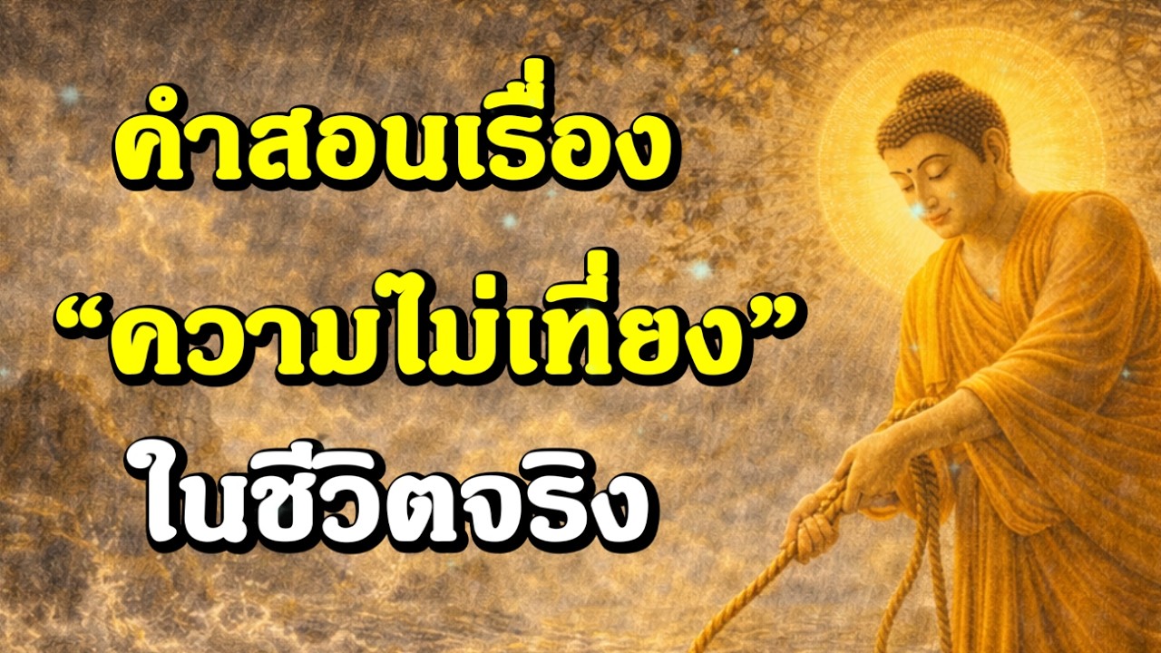 คำสอนเรื่อง “ความไม่เที่ยง” ในชีวิตจริง | ฟังธรรมะก่อนนอน , ฟังธรรมก่อนนอน | Ep.322