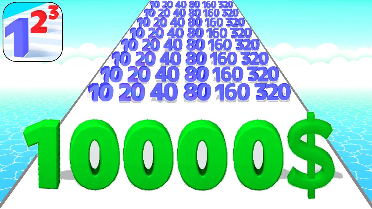 Playing The Best Mobile Game: Number Masters - New Satisfying & Relaxing Gameplay Android Free