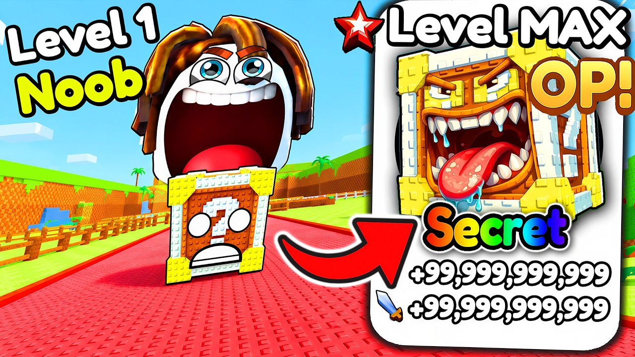 Начинаем с нуля с ИМБОВЫМ СЕКРЕТОМ в Eat A Lucky Block!