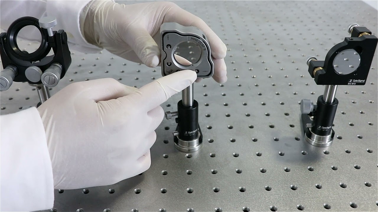 Laser 2000 | OptoSigma | How to equip your laser lab | Step 3: Mounting the optics