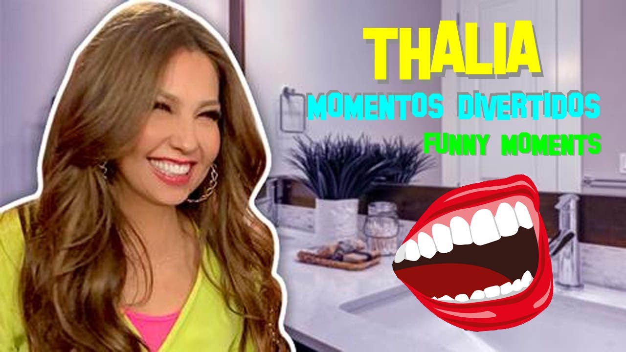 Thalía - Funny Moments | Momentos divertidos [Parte 4]