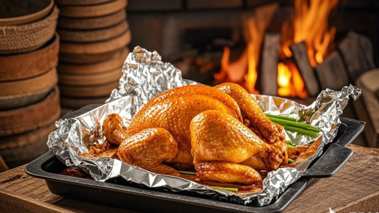 How to make fresh and juicy Guangxi kiln chicken#food #vlog