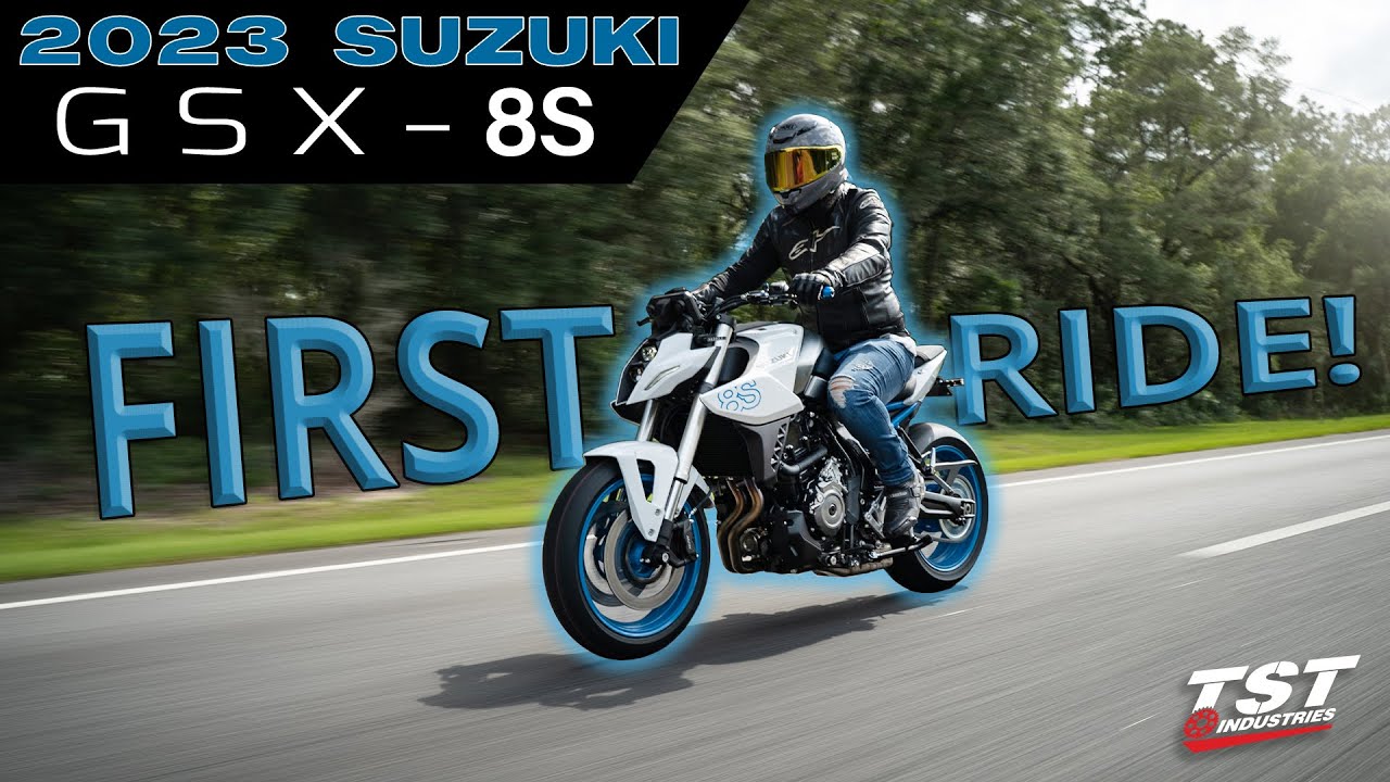 2023 Suzuki GSX-8S - First Ride Review by TST Industries