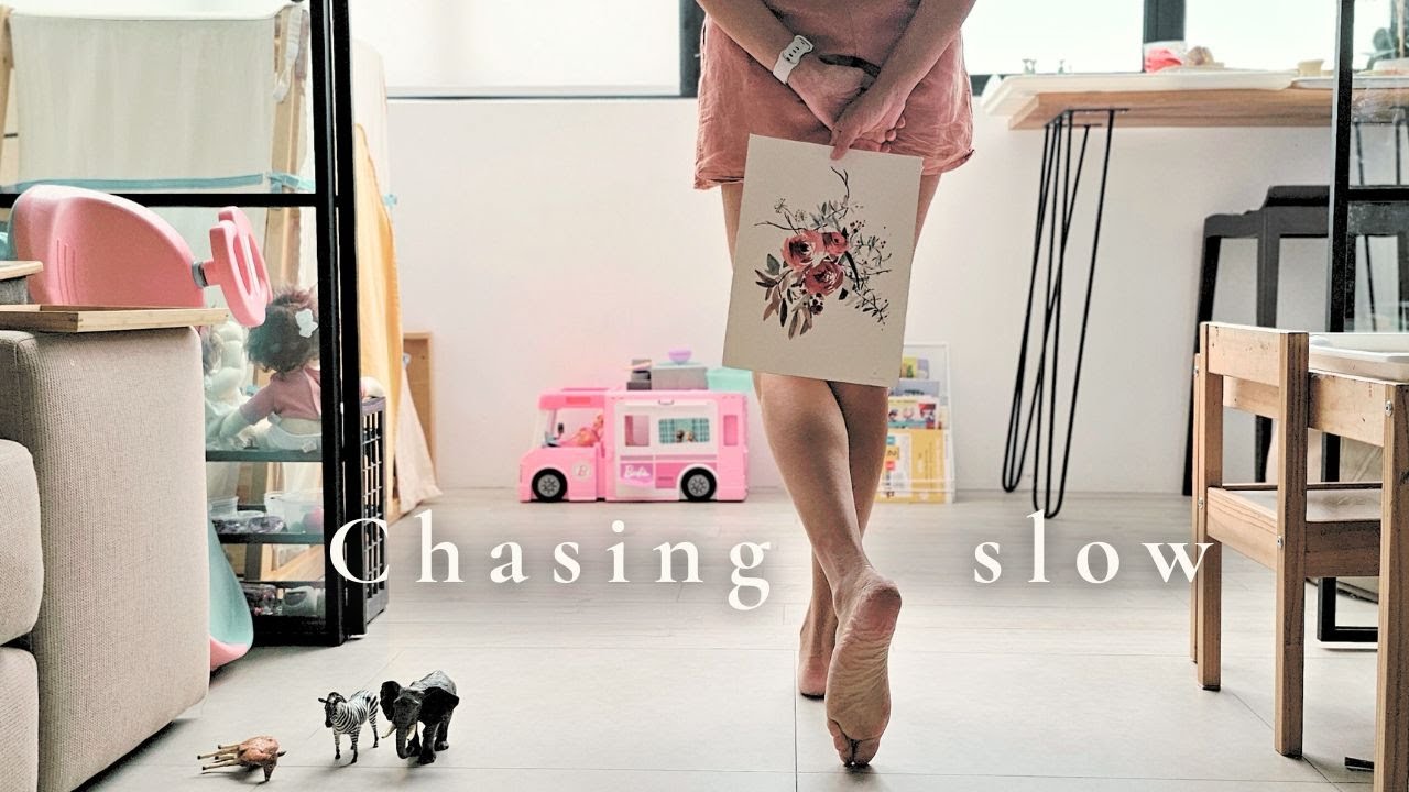What Chasing Slow Looks Like in My Life Right Now | Paint Watercolor Roses + Little Wild Farm Tour