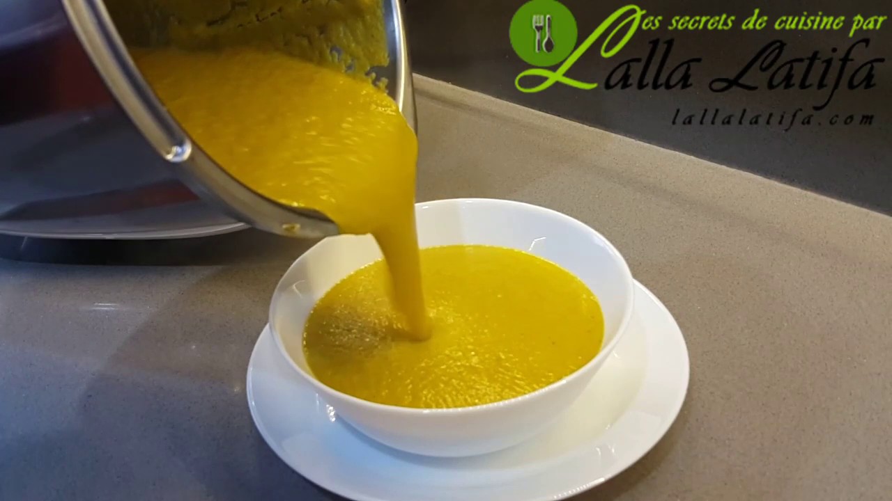 Soupe aux légumes au Thermomixحساء الخضر/شربة الخضر#soupe#potage#thermomix@cheflallalatifa
