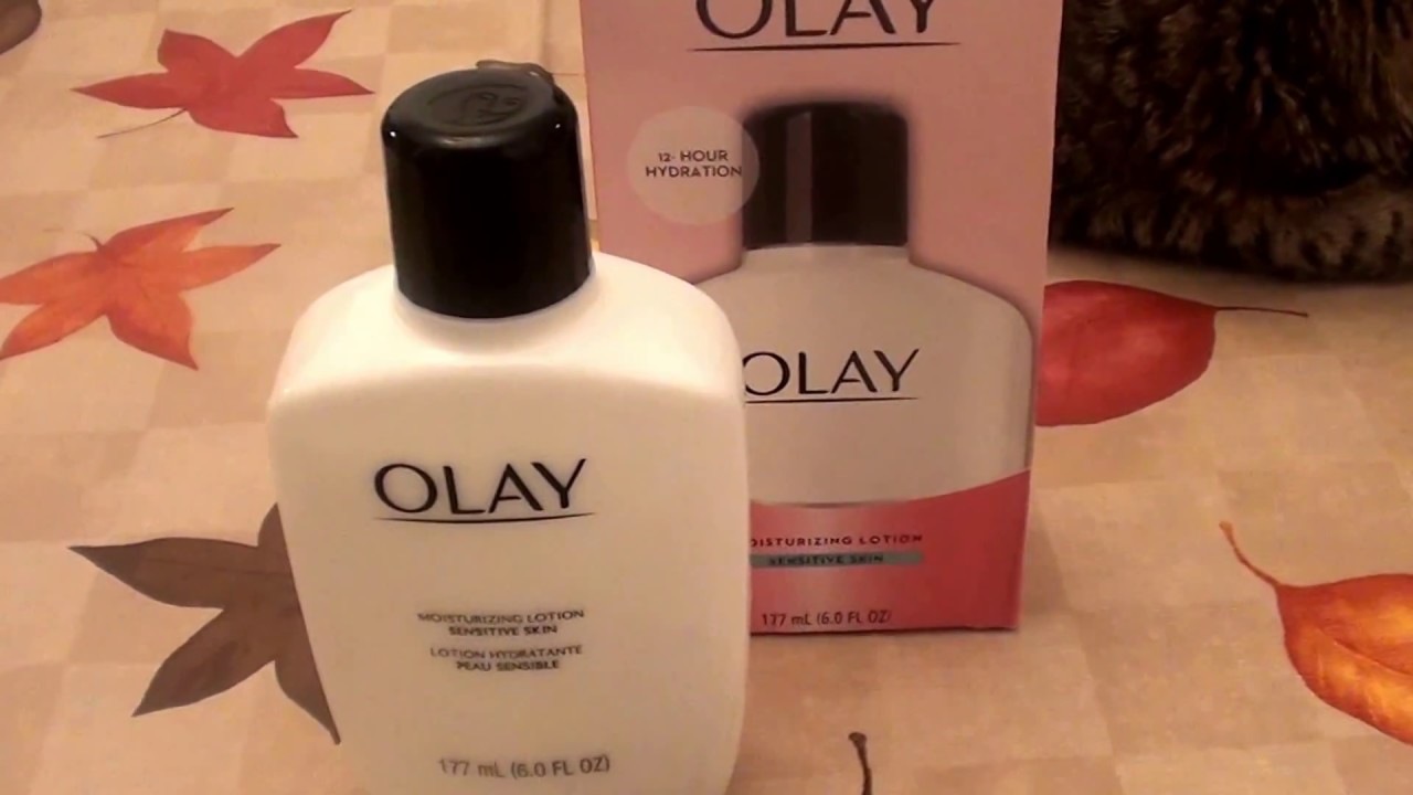 Olay Classic Moisturizing Lotion Sensitive Skin REVIEW