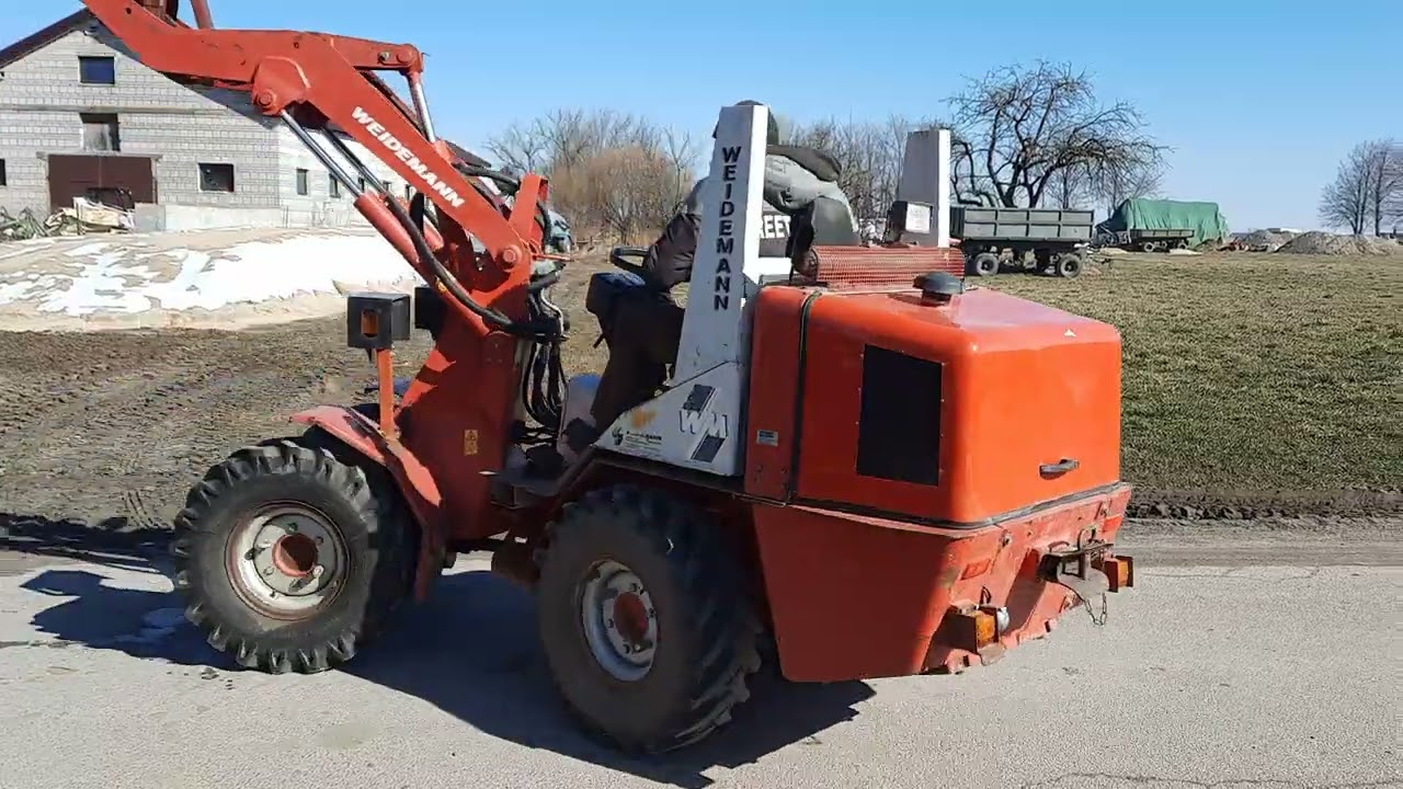 Ładowarka przegubowa miniładowarka WEIDEMANN 1090 D/P, 4x4 (3 t) na aukcji Flotilo.pl