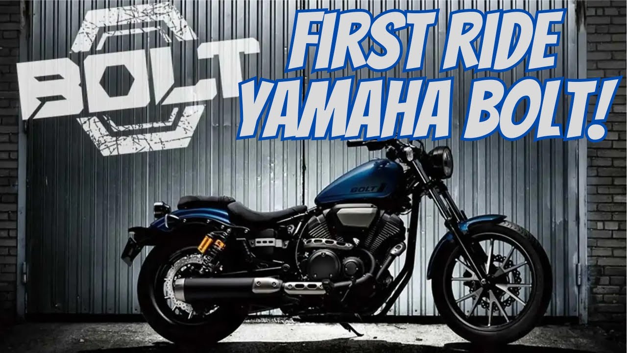 Парень из Harley Sportster впервые демонстрирует Yamaha Bolt