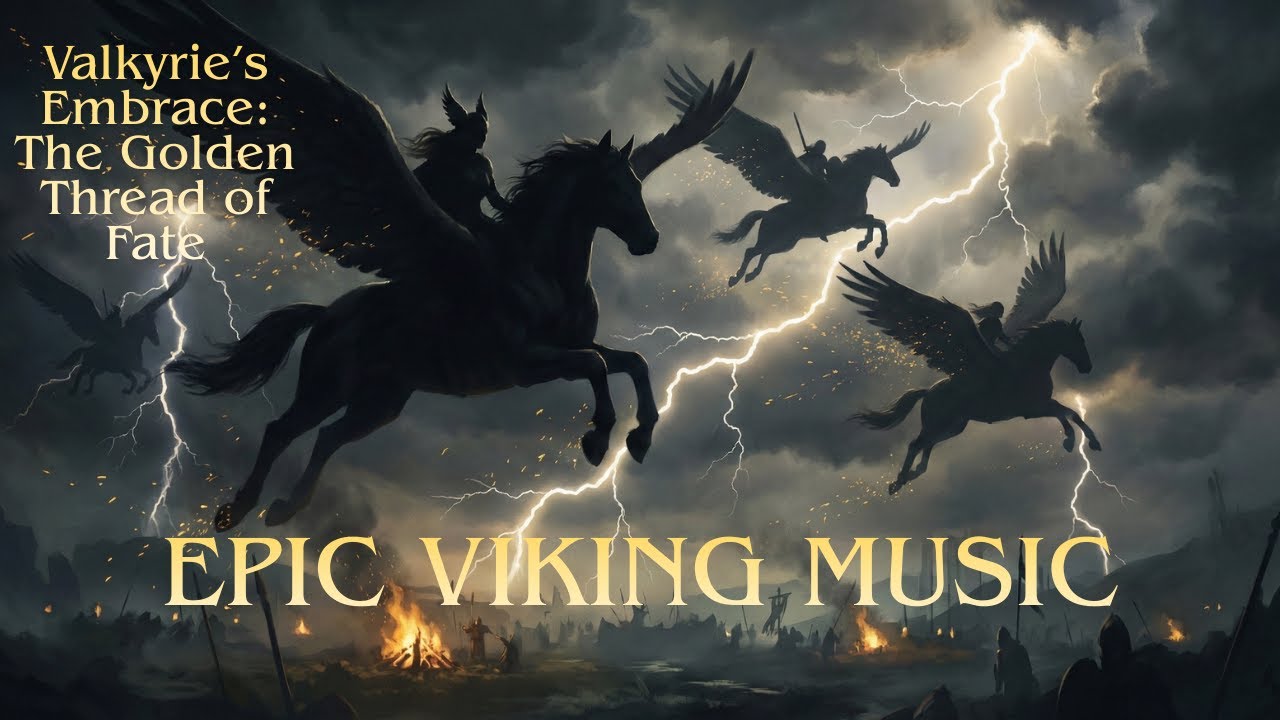 Valkyrie’s Embrace: Epic Nordic Viking Saga | Dark Ambient & Battle Music EP