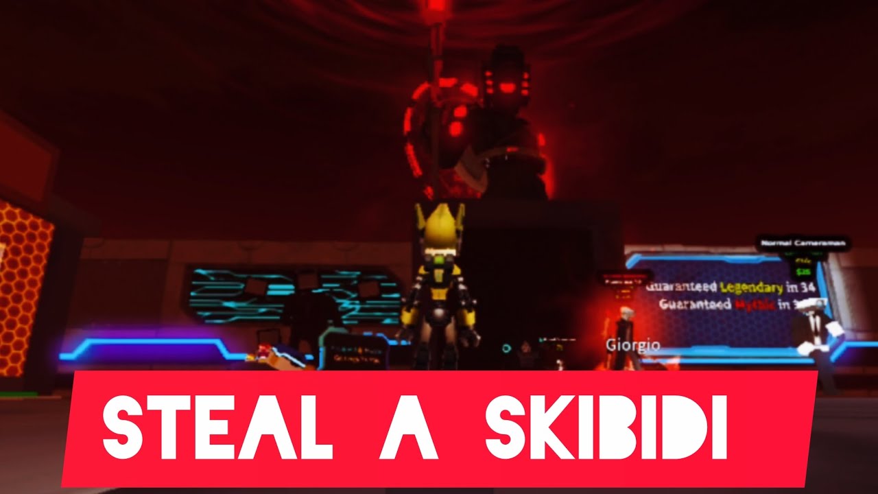 Mencoba Steal a Skibidi -  ROBLOX