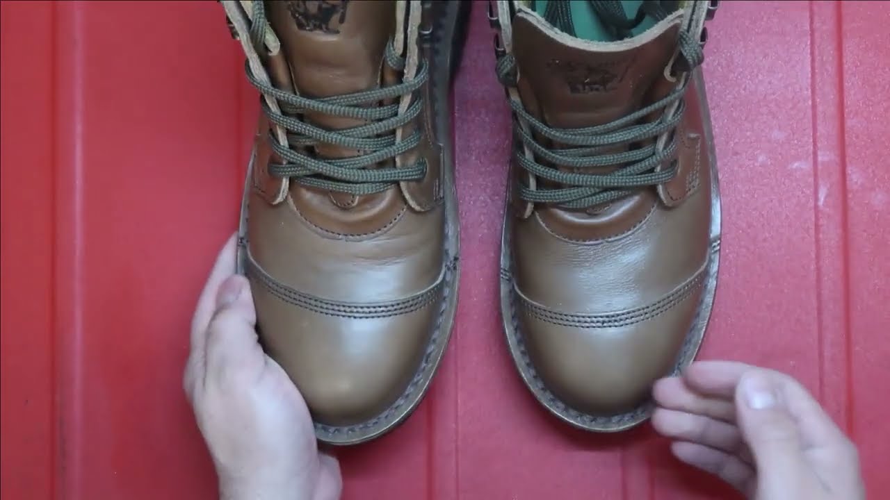 Jim Green Natural Reveg Tan Numzaan w/ Lug Sole