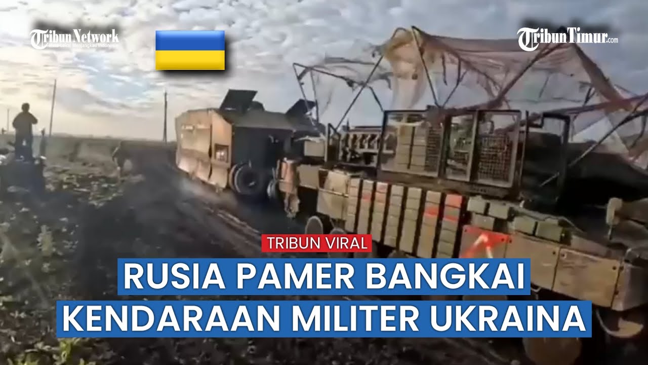RUSIA REKAM MOMEN MENARIK TANK LEOPARD 2A6 DI KURSK