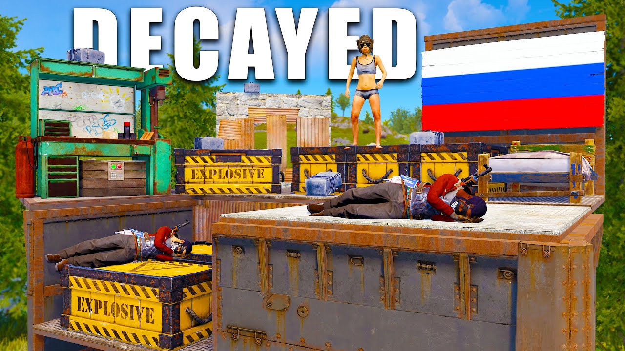i found a decaying Russian clan base...